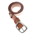 Vintage Brown Leather Belt